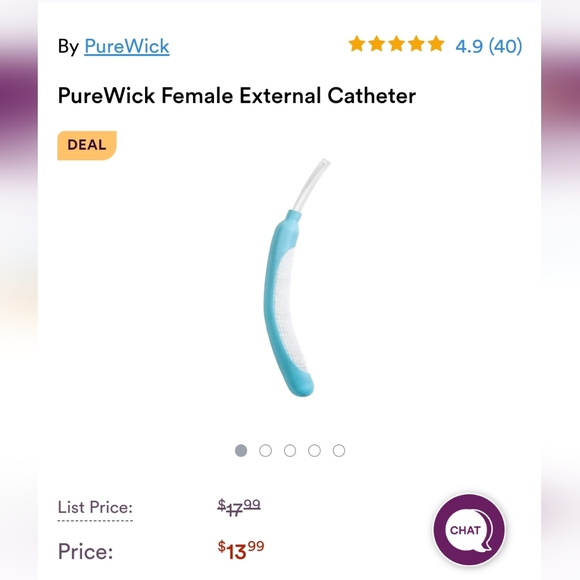 PureWick Other Bd Purewick External Female Catheters New And Sealed
